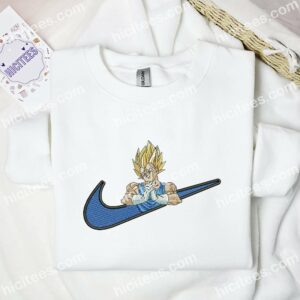 Vegeta Dragon Ball Anime Embroidered Shirt 1 Vegeta Dragon Ball Anime Embroidered Shirt 3