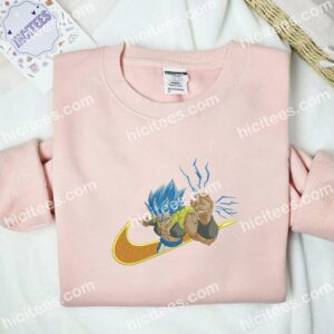 Vegeta Super Saiyan Blue Dragon Ball Anime Embroidered Shirt 2 Vegeta Super Saiyan Blue Dragon Ball Anime Embroidered Shirt