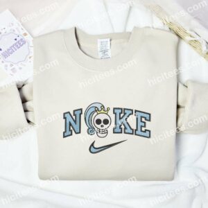 Nefertari Vivi Jolly Roger One Piece Anime Embroidered Shirt
