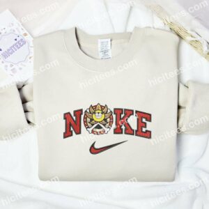 Thousand Sunny One Piece Anime Embroidered Shirt 2 Thousand Sunny One Piece Anime Embroidered Shirt