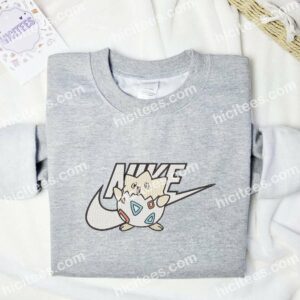 Togepi Pokemon Anime Embroidered Shirt 3