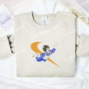 Vegeta Flying Dragon Ball Anime Embroidered Shirt 2 Vegeta Flying Dragon Ball Anime Embroidered Shirt
