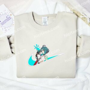 Xiao Genshin Impact Anime Embroidered Shirt