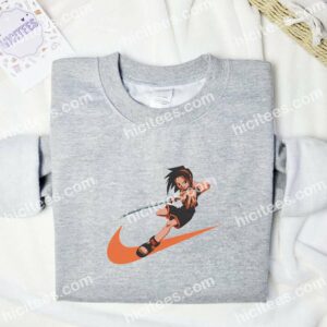 Yoh Asakura Shaman King Anime Embroidered Shirt 1 Yoh Asakura Shaman King Anime Embroidered Shirt 3