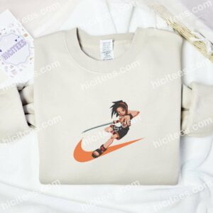 Yoh Asakura Shaman King Anime Embroidered Shirt 2 Yoh Asakura Shaman King Anime Embroidered Shirt