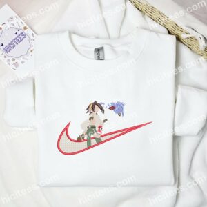 Yoh Asakura Shaman King Anime Embroidered Shirt 1 Yoh Asakura Shaman King Anime Embroidered Shirt 3 2