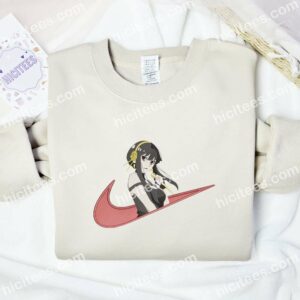 Yor Forger Spy x Family Anime Embroidered Shirt 2 Yor Forger Spy x Family Anime Embroidered Shirt 1