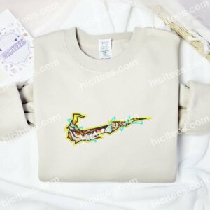 Zenitsu Eyes Demon Slayer Anime Embroidered Shirt 2 Zenitsu Eyes Demon Slayer Anime Embroidered Shirt