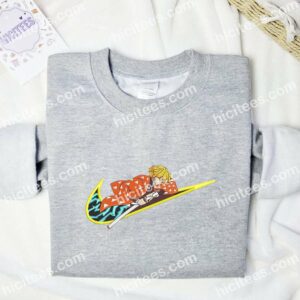 Zenitsu Thunder Breathing Demon Slayer Anime Embroidered Shirt 3