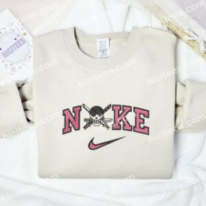 Zoro Jolly Roger One Piece Anime Embroidered Shirt 2 Zoro Jolly Roger One Piece Anime Embroidered Shirt