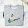 Zoro Serious One Piece Anime Embroidered Shirt
