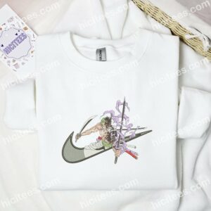 Zoro Three Swords Style One Piece Anime Embroidered Shirt 2 Zoro Three Swords Style One Piece Anime Embroidered Shirt 7