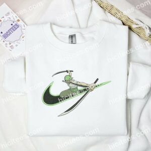 Zoro Three Swords Style One Piece Anime Embroidered Shirt 1 Zoro Three Swords Style One Piece Anime Embroidered Shirt 3 7