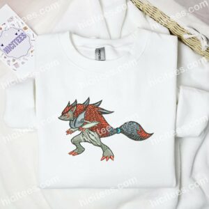 Zoroark Pokemon Anime Embroidered Shirt 1 Zoroark Pokemon Anime Embroidered Shirt 3
