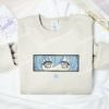 Ganyu Eyes Genshin Impact Anime Embroidered Shirt