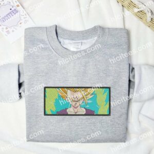Son Gohan Dragon Ball Anime Embroidered Shirt 1 Son Gohan Dragon Ball Anime Embroidered Shirt 3