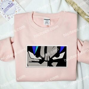 Goku Eyes Dragon Ball Anime Embroidered Shirt 2 Goku Eyes Dragon Ball Anime Embroidered Shirt 1