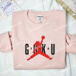 Goku Shadow Dragon Ball Anime Embroidered Shirt 2 Goku Shadow Dragon Ball Anime Embroidered Shirt