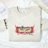 Guts Eyes Berserk Anime Embroidered Shirt