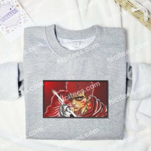 Guts Berserk Anime Embroidered Shirt 1 Guts Berserk Anime Embroidered Shirt 3 1