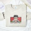 Gyomei Himejima Demon Slayer Anime Embroidered Shirt