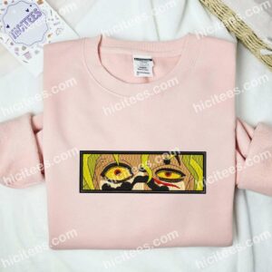 Gyutaro Eyes Demon Slayer Anime Embroidered Shirt 2 Gyutaro Eyes Demon Slayer Anime Embroidered Shirt