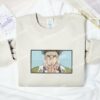 Himejima Crying Demon Slayer Anime Embroidered Shirt