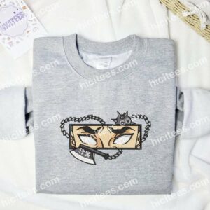 Himejima Eyes Demon Slayer Anime Embroidered Shirt 1 Himejima Eyes Demon Slayer Anime Embroidered Shirt 3