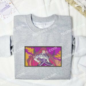 Rias Gremory High School DxD Anime Embroidered Shirt 1 Rias Gremory High School DxD Anime Embroidered Shirt 3