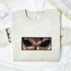 Angry Eyes Anime Embroidered Shirt