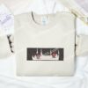 Girl Eyes Anime Embroidered Shirt