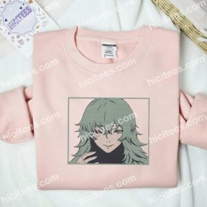 Eto Yoshimura Tokyo Ghoul Anime Embroidered Shirt 2 Eto Yoshimura Tokyo Ghoul Anime Embroidered Shirt