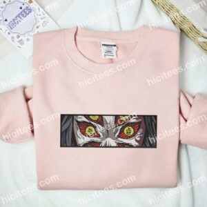 Kokushibo Eyes Demon Slayer Anime Embroidered Shirt