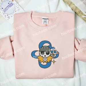 Nami Jolly Roger One Piece Anime Embroidered Shirt