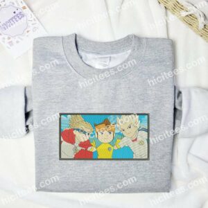 Endou Gouenji Jude Inazuma Eleven Anime Embroidered Shirt 1 Endou Gouenji Jude Inazuma Eleven Anime Embroidered Shirt 3
