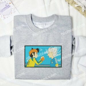 Endou Mamoru And Gouenji Shuuya Inazuma Eleven Anime Embroidered Shirt 1 Endou Mamoru And Gouenji Shuuya Inazuma Eleven Anime Embroidered Shirt 3 1