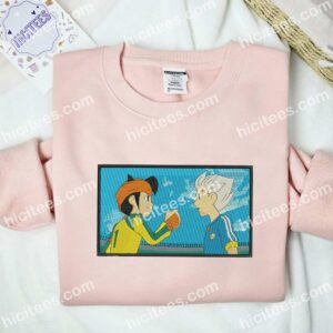 Endou Mamoru And Gouenji Shuuya Inazuma Eleven Anime Embroidered Shirt 2 Endou Mamoru And Gouenji Shuuya Inazuma Eleven Anime Embroidered Shirt 1