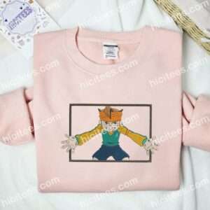 Endou Mamoru Inazuma Eleven Anime Embroidered Shirt 2 Endou Mamoru Inazuma Eleven Anime Embroidered Shirt