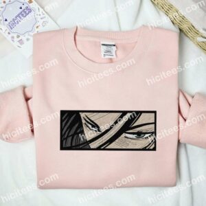 Girl Eyes Anime Embroidered Shirt 2 Girl Eyes Anime Embroidered Shirt