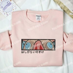 Inosuke Boar Eyes Demon Slayer Anime Embroidered Shirt 2 Inosuke Boar Eyes Demon Slayer Anime Embroidered Shirt 4