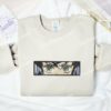 Inosuke Eyes Demon Slayer Anime Embroidered Shirt