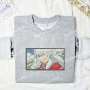 InuYasha Anime Embroidered Shirt 1 InuYasha Anime Embroidered Shirt 3