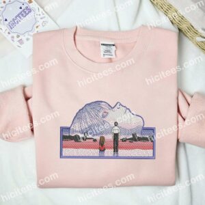 The End of Evangelion Anime Embroidered Shirt