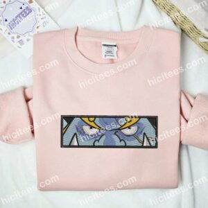 Jinbei Eyes One Piece Anime Embroidered Shirt 2 Jinbei Eyes One Piece Anime Embroidered Shirt 1