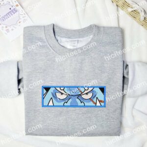 Jinbei Eyes One Piece Anime Embroidered Shirt 1 Jinbei Eyes One Piece Anime Embroidered Shirt 3