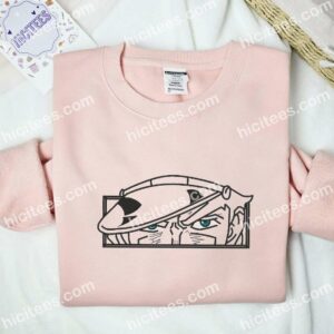 Jotaro Kujo Eyes Jojos Bizzare Adventure Anime Embroidered Shirt 1