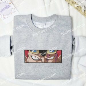 Eustass Kid Eyes One Piece Anime Embroidered Shirt 3