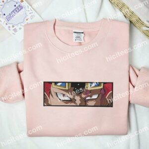 Eustass Kid Eyes One Piece Anime Embroidered Shirt