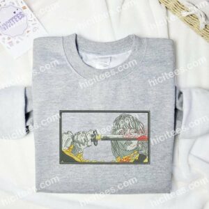 Kill Bill Anime Embroidered Shirt 3