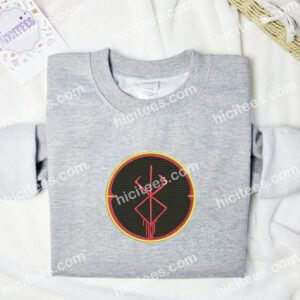 Berserk Anime Embroidered Shirt 3